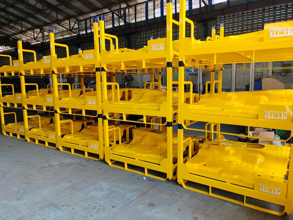 รับงานซ่อมโมดิฟายแร็คและพาเลทเหล็ก